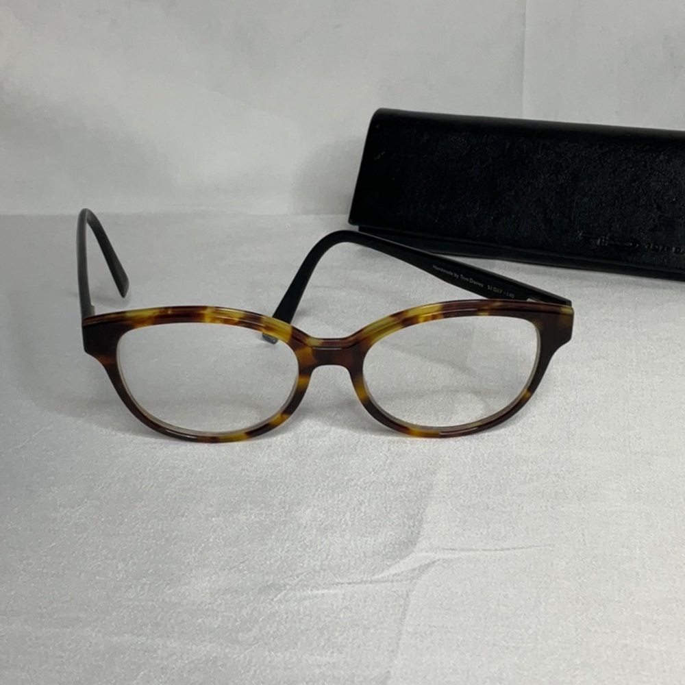 Tom Davies Tortoiseshell Wayfarer Glasses Needs Lenses